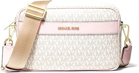 michael kors wallets jet set vanilla mk pink|bolso Michael Kors jet set.